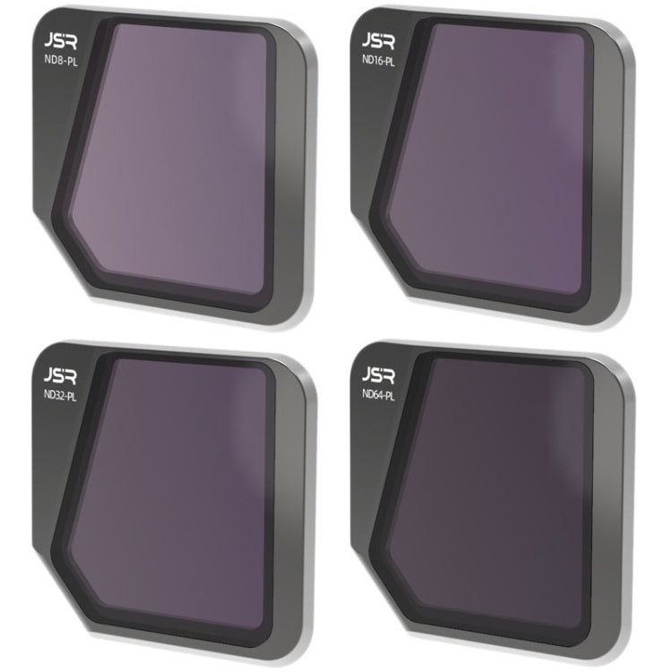 JSR Drone 4 in 1 ND8PL+ND16PL+ND32PL+ND64PL Lens Filter for DJI Mavic 3, ND8PL+ND16PL+ND32PL+ND64PL JSR Drone 4 in 1 ND8PL+ND16PL+ND32PL+ND64PL Lens Filter for DJI Mavic 3, ND8PL+ND16PL+ND32PL+ND64PL